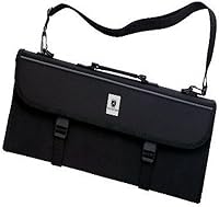 Vista 6 de Mercer Culinary Estuche de cuchillos con triple cierre de 21 bolsillos, negro