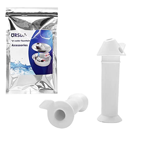 ORSDA Piezas de fuente de agua para gatos, boquillas de agua de repuesto para fuentes de mascotas ORSDA D60/D66 (boquillas de agua)