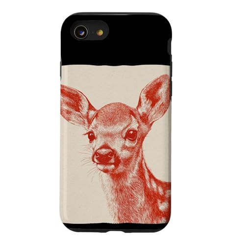 ���炵���Ԃ����̎q���̃O���t�B�b�N�R�X�`���[���B �X�}�z�P�[�X iPhone SE (2020) / 7 / 8 �p