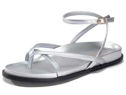 Image of Coutgo Women's Strappy Flat Sandals