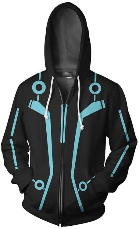 Anime Costume Jacket Men Women Movie Cosplay Hooded Hoodie Coat Printed Sweatshirt Zipper for Adult - Image 3