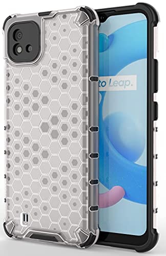 Image of Glasgow Back Case Cover Compatible with Realme Narzo 50i (Stylish Design) -Transparent