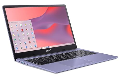 Image of Acer Chromebook 15.6in in Lavender Intel CPU 4GB 64GB eMMC (CB315P-Renewed)