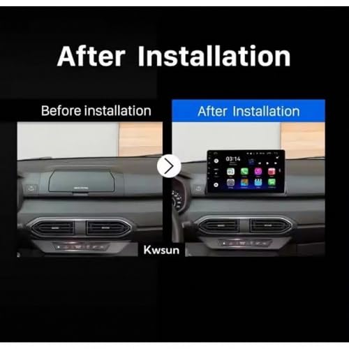 Navegación GPS Renault Sandero 2021 Android Auto pantalla de 4 núcleos y Bluetooth 2