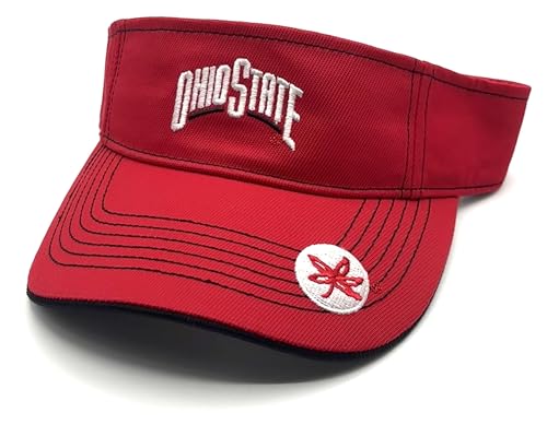 Visera oficial de Ohio State con bordado ajustable miniatura 1