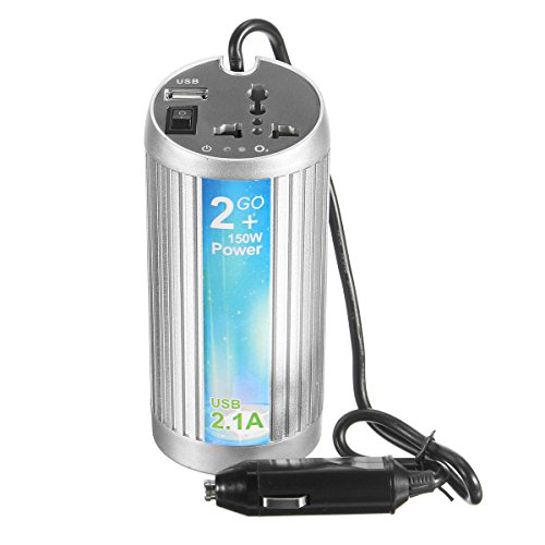 Chargeur convertisseur 150W pour ne plus manquer de batterie 12V 220V