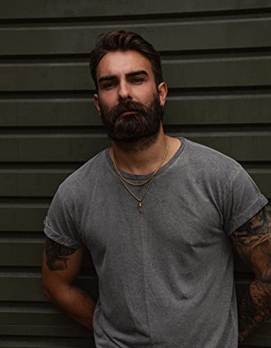 Forge & Foundry Men's Rose Pendant with Adjustable 21" Necklace Wheat Chain | Valor | Design-led, artisan jewelry from London2