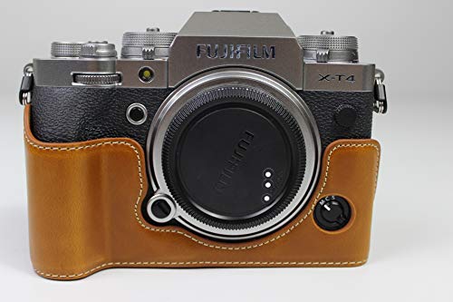 Custodia in pelle per Fujifilm XT4 XT4 fondo