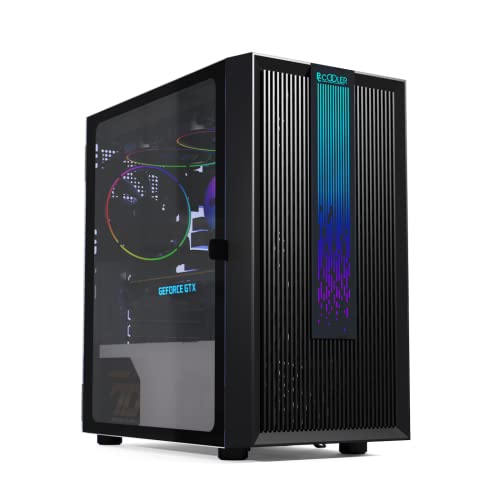 Image of PCCOOLER PLATINUW LM200 MESH RGB LED Front Panel Case