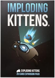 Imploding Kittens Expansion Pack by Exploding Kittens - Card Games for Adults Teens & Kids - Fun Family Games