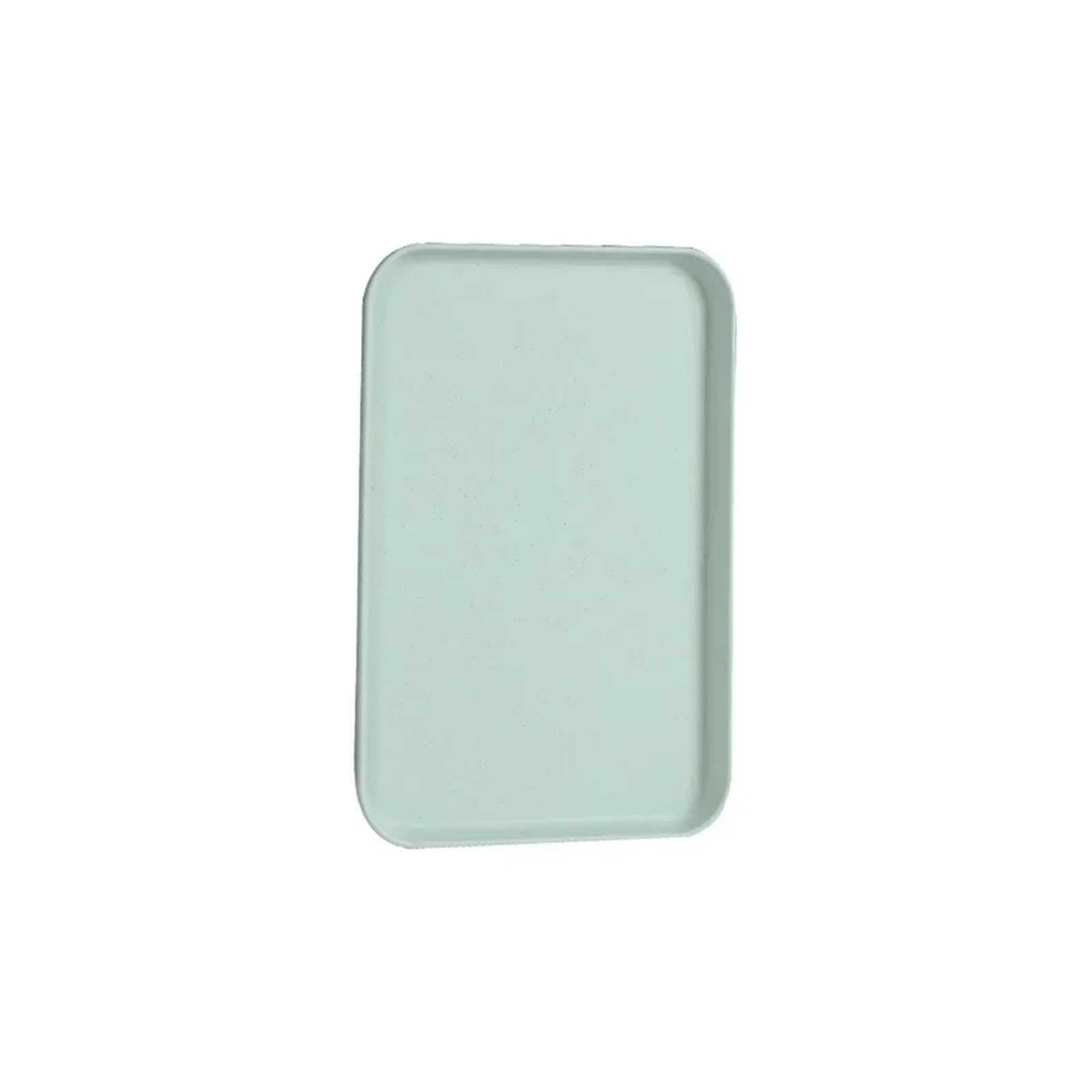 Vassoio da portata in plastica per alimenti, rettangolare, verde, 38 x 26 cm, accessorio essenziale per cucina e casa, perfetto per dessert e servizio di catering