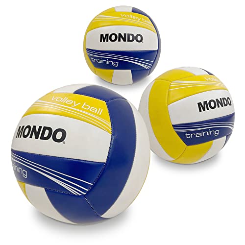 Mondo Toys - Pallone da Beach Volley TRAINING - size 5 pallavolo - 270 g - Colore bianco / rosso / blu - 13135 - Immagine 3