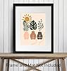 Mid-century modern Bathroom Decor - Aesthetics Modern art - Powder room Contemporary art - Bathroom Wall Decor for Women - Woman Buttocks Wall Art decoration - Modern Bathroom Wall Art Poster 8x10 #2