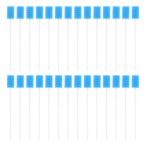 HEALLILY 150pcs Dental Swabs Disposable Oral Swabs Oral Cavity Cleaning Swab Sticks Mouth Care Cleaning Sponge Sticks