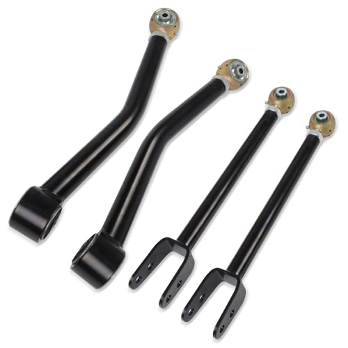 Suspension Front Upper & Lower Control Arms for 2007-2018 Jeep Wrangler JK/JKU 0-6