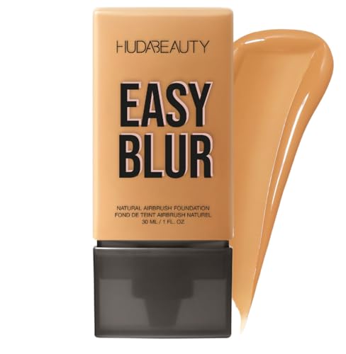 HUDABEAUTY Original | Easy Blur Natural Airbrush Foundation | 30 ml | by Bella | (420G TOFFEE, 30 ml (1er Pack)