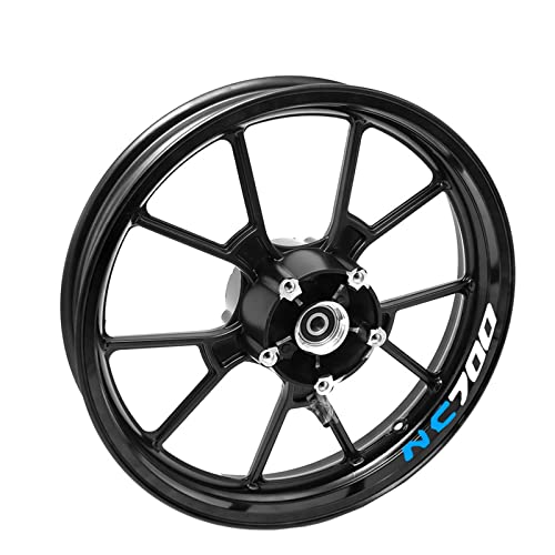 Décalcomanies de roue moto pour Honda NC700 autocollants jante pneu appliques couleur A07