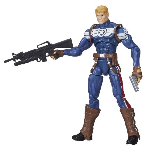 Figurine Marvel Infinite Series Steve Rogers aux détails premium