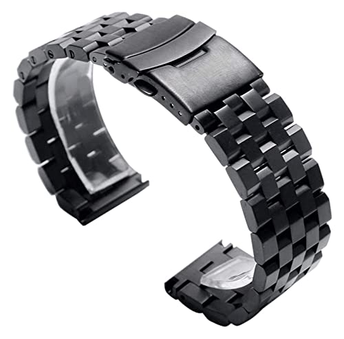 Bracelet montre acier inoxydable solide anti-rupture universel 22mm