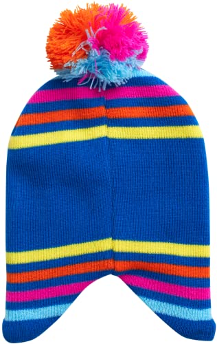 Hasbro My Little Pony Girls Winter Hat and 2 Pair Gloves or Mittens (Toddler/Little Girls), Size Age 2-4, Blue Design - Age 2-4 - Mittens Set4