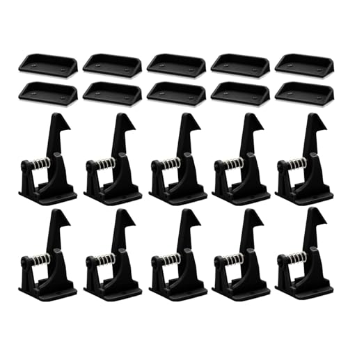 子供用安全ラッチ |キャビネットの耐衝撃ラッチ |食器棚の安全ロック | 10個のベビー安全引き出しロック |愛らしいドアノブチャイルドロック |家族やペット用のポータブル安全ラッチ