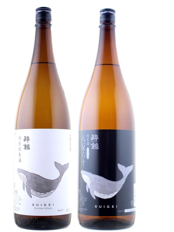 Amazon.co.jp: 酔鯨 特別純米1.8L 純米八反錦60％1.8L 2本セット