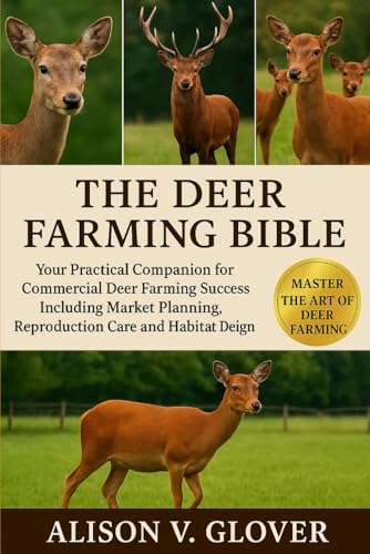 THE DEER FARMING BIBLE: Your Practical Companion for Commercial Deer Farming Success Including Market Planning, Reproduction Care and Habitat Design