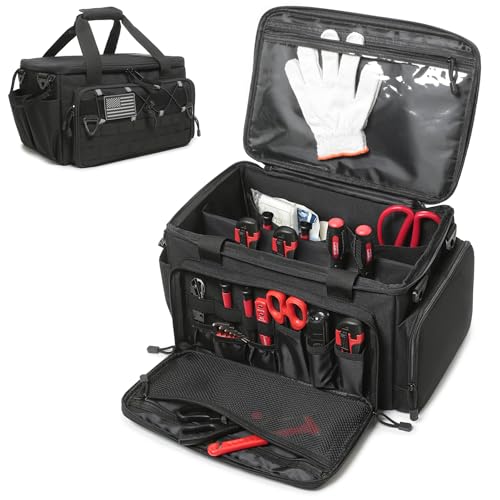 15-Inch Multi-Purpose Tool Organizer Bag with Shoulder Strap