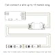 GLEDOPTO WLED Signalverstärker Booster Verlängerung 10 m ohne Flackern Verbesserung der LED-Streifen für WS2811 WS2812 SK6812 Digital-Controller