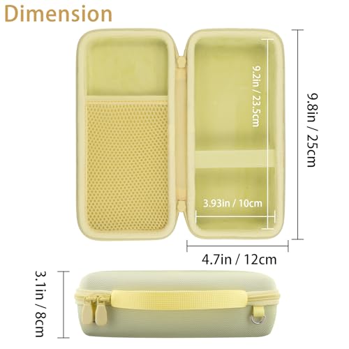 Image of co2CREA Hard Travel Case for Bose SoundLink Flex 2 /1 Speaker, Citrus Yellow