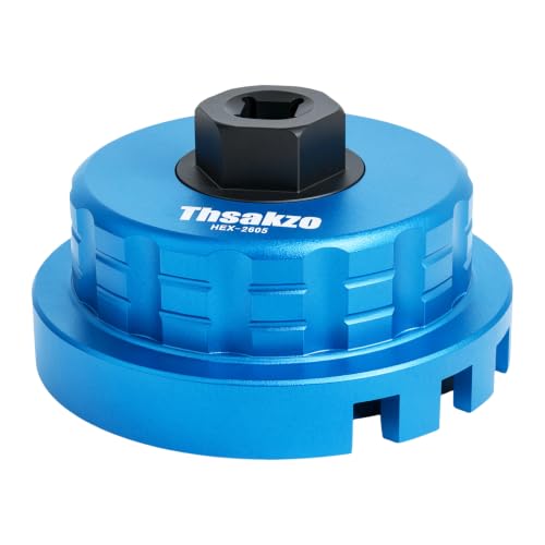 Thsakzo Oil Filter Wrench for Toyota, 64mm 4 Slots Oil Filter Removal Tool