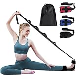 Cycleacc Leg Stretching Strap Foot and Calf Stretcher for Plantar Fasciitis, Hamstring Fascia Stretc
