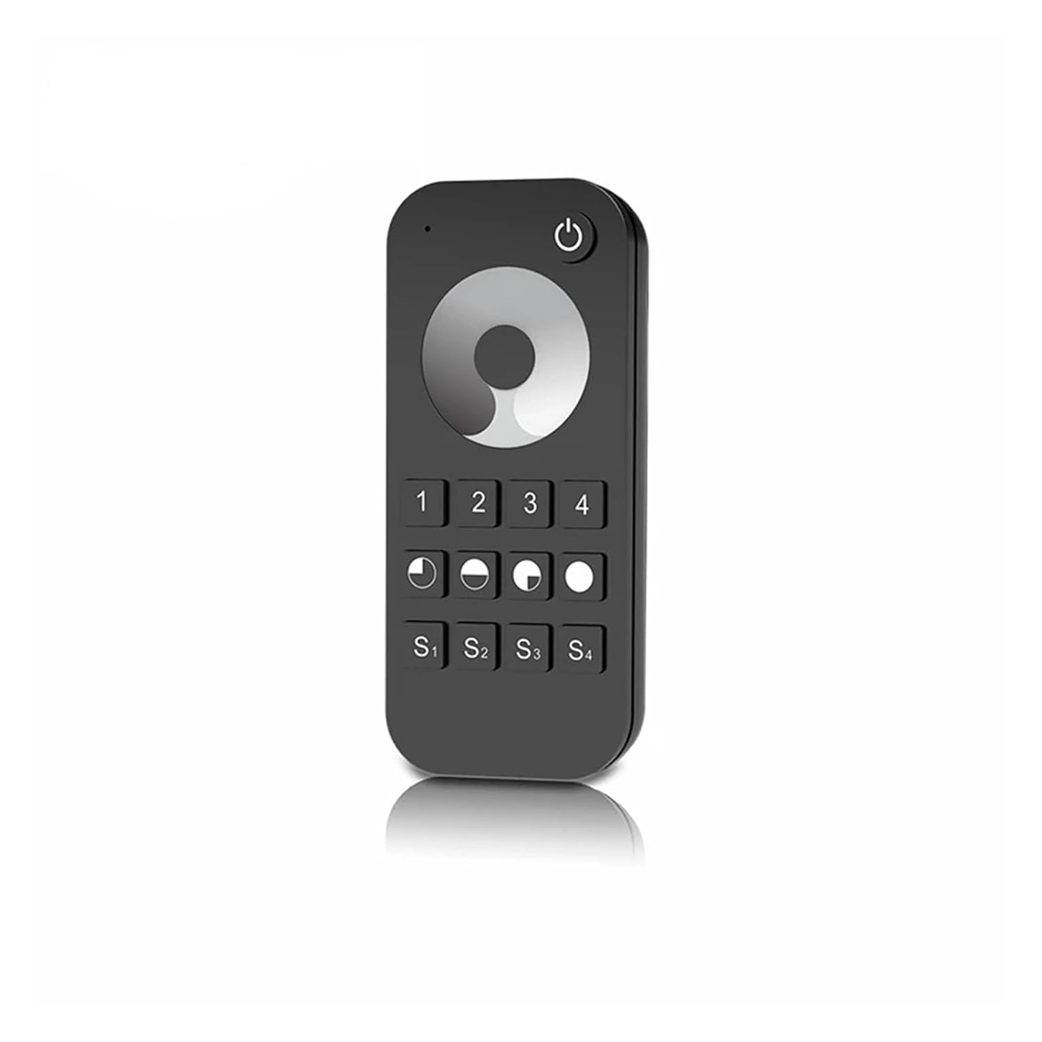 1/4/8 Zone dimming Touch Wheel Remote Control RT1/RT6/RT8 dimmer Suitable for 5050-3528 2835 Single Color LED Light Strip(RT6 4zone)