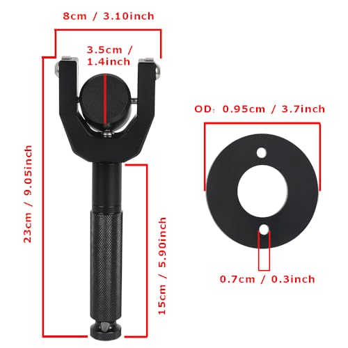 Image of UTV X3 Belt Changing Tool Clutch Removal Kit for 2017-2023 Can Am Maverick X3 Max Turbo R RR,fits 64 inch-72 inch Wheel Base Width-Black