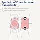 TensCare Ailment Specific TENS/EMS Elektroden für Knieschmerzbehandlung – Zielgerichtet, Hohe Haftung, Einfaches Abziehen & Aufkleben, Kompatibel mit TENS- und EMS-Geräten