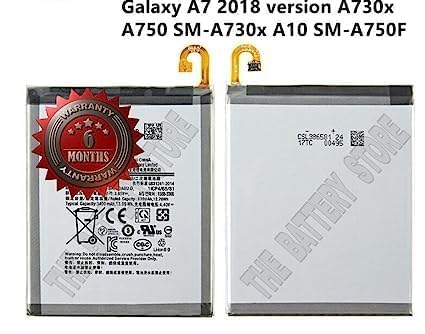 Image of Original EB-BA750ABU Battery for Samsung Galaxy A7 [2018] / A10 SM-A750 SM-105F5F / SM-A730X / A730X / A750 Battery with 6 Month Warranty**** (P177)