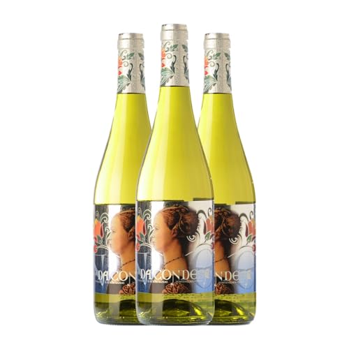 Lagar da Condesa Albariño Rías Baixas 75 cl Vino blanco (Caja de 3 Botellas de 75 cl)