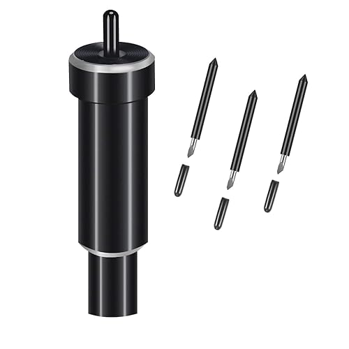 Cuchillas de corte de punta profunda y carcasa compatibles con Cricut MakerMaker 3Explore AirAir 23, accesorios de herramientas premium para