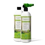 GAZONBLITZ™ - ENGRAIS DE PRINTEMPS - liquide – pour un gazon dense et d’un vert intense – action immédiate & utilisation facile, directement avec le tuyau d’arrosage (2 litres pour 100 à 200 m²)
