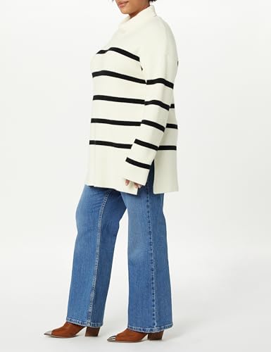 Image of The Drop Women's Camilla Drop Shoulder Turtleneck