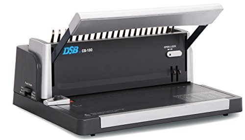 DSB CB-180 Like Sirclebind CB-1800 11" Plastic Comb Binding Machine & Punch by SKY-DSB