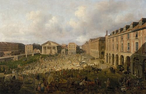 Cuadro de Covent Garden para salón: lienzo artístico de 60x90cm ideal para decorar tu oficina