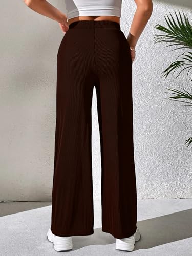 Image of GRECIILOOKS Women's Parachute Cargo Pants - High Waist Flared Korean Trousers| Trendy Casual Wear for Daily & Travel Use (Available in Plus Size)