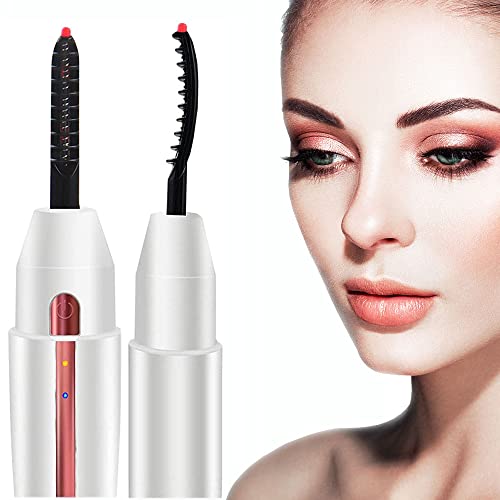 BYVUTE Electric Heated Eyelash Curler for Long-Lasting Curls