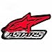 A/X Adesivo per Auto Adesivi per Auto per Alpinestars Astar Graffiti Adesivo per Auto Windows Decal Materiale in Vinile personalità Decor 13cm*7cm