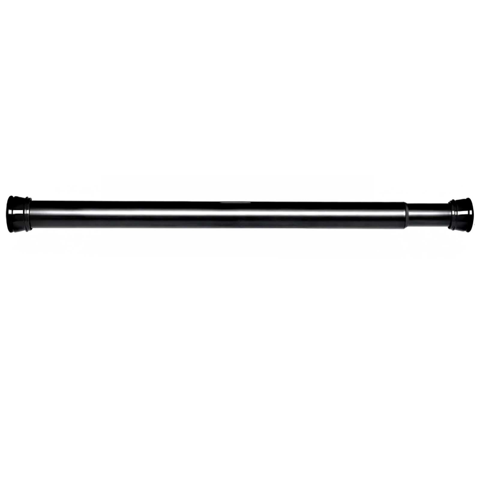 Heavy Duty Tension Curtain Rod Steel, 20-98 In, Antisilp Shower Curtain Rod No Drilling for Home, Bathroom, Windows, Closet(Black,95-150cm/37-59in)