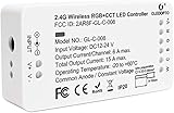 【SPRACHSTEUERUNG】 RGBCCT-Smart-Strip Mit Alexa Echo Plus können Sie Ihr LED-Strip-Licht per Sprachsteuerung steuern, indem Sie mit Amazon Alexa sprechen. Sie können die LED-Strip-Lichter ein- und ausschalten, die Farbe ändern und die LED-Strip-Lichter dimmen bzw. aufhellen.