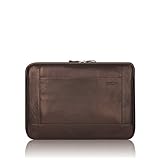 Solo New York 16 Inch Leather Laptop Sleeve, Espresso