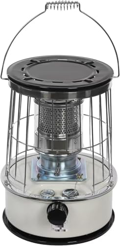Calentador de queroseno portátil, eficiente quemador radiante de 6 L para uso en interiores y exteriores, ideal para calentar y cocinar en viajes de camping