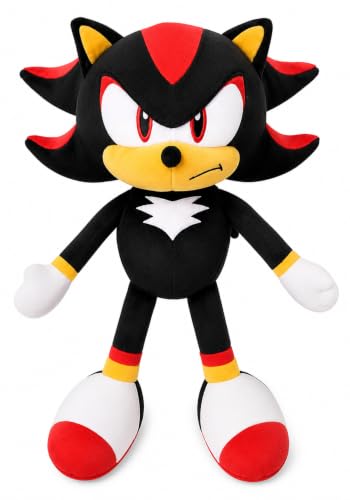 Shadow the Hedgehog Plush 30 cm Large Soft Toy | Official Sonic Collectible Gift | Cuddly & Displayable